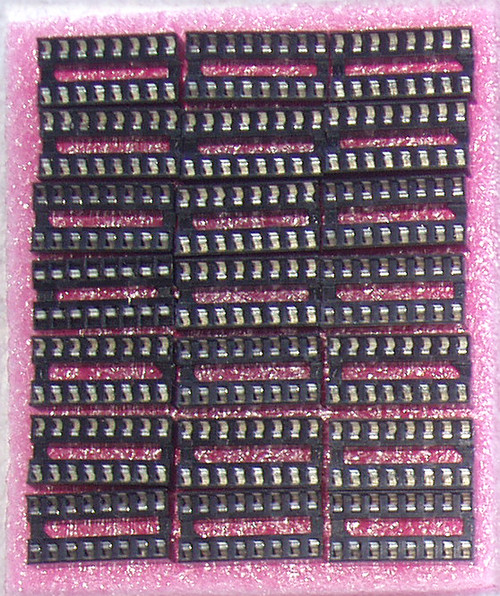 16 Pin DIL IC Socket #2 (Double Wipe Low Cost) NEW Old Stock