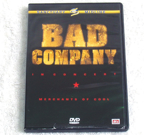 Live Rock DVD - Bad Company In Concert Merchants Of Cool 2005