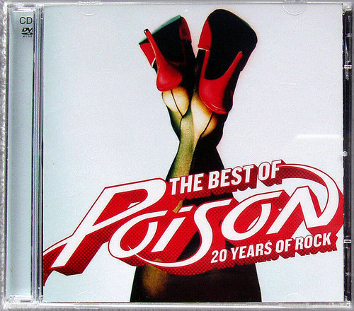 Hard Glam Rock - POISON The Best Of (20 Years Of Rock) CD & DVD 2006 