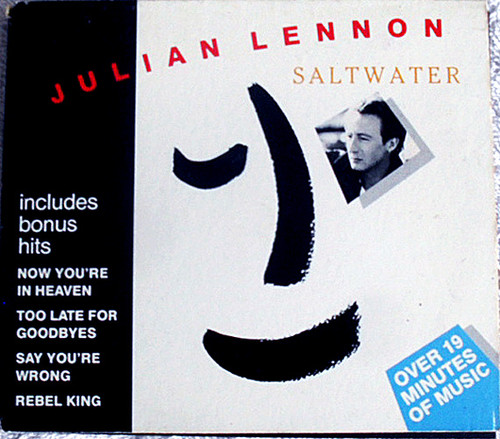 Vocal Ballad - JULIAN LENNON Saltwater EP CD (Digipak) 1991 