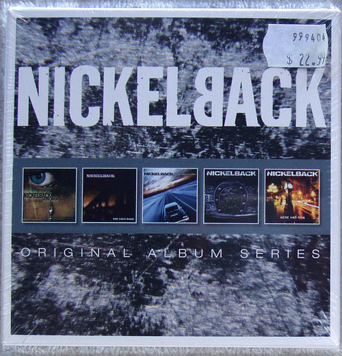 Alternative Hard Rock - NICKELBACK Original Album Series 5x CD (Box Set) 2014