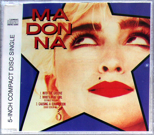 Synth Pop - MADONNA Into The Groove CD Single 1989