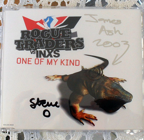 SIGNED Rogue Traders vs INXS - One Of My Kind CD 2003