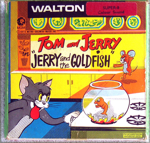 TOM AND JERRY Jerry And The Goldfish Super 8 Film Colour With Sound