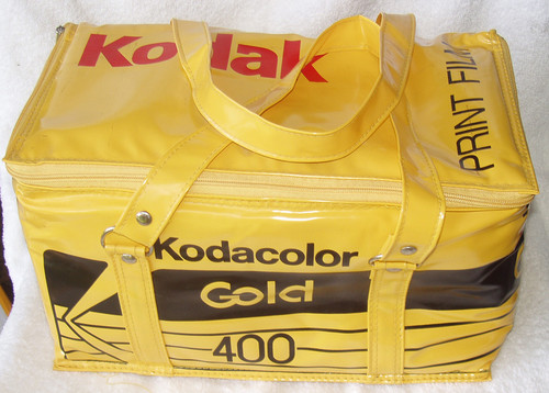 1980's KODAK GOLD 400 Souvenir Carry Bag (Clean Like New)