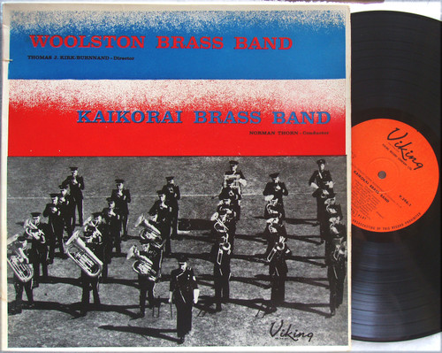 NZ Brass Bands - KAIKORAI & WOOLSTON Brass Bands Vinyl Early 1960's