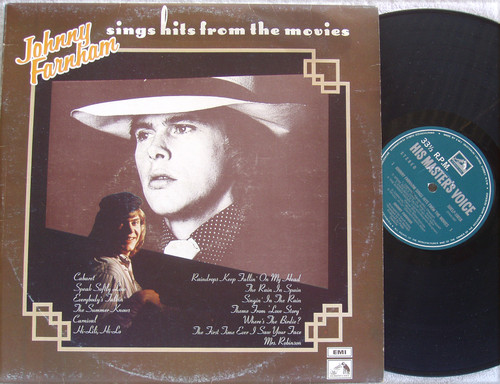 Film Theme Vocal Pop - JOHNNY FARNHAM Sings Hits From The Movies Vinyl 1974