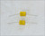 27nF 63V 1% 'YELLOW JACKET' Polycarbonate Metal Film Capacitor NEW Old Stock