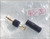 CANFORD 3.5mm Stereo Locking Male Plug 43-251 NEW Old Stock