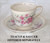 STANDARD SAUCER Old English Porcelain JOHNSON BROTHERS "Cherry Blossoms" (JB734) Hand Decorated