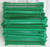 VERO Eurocard DIN 41612 SUBRACK 200mm CARD GUIDE Rail (GREEN Plastic) (Set Of 2) USED