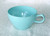 1960's Australiana BESSEMER Turquoise Blue Teacup USED Nice!