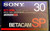SONY Betacam SP Pro Videotape (BCT-30MA)  BRAND NEW OLD STOCK