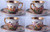 20th Century MOLLICA (Italy) "Like" Italian Renaissance Putti Demitasse Teacup & Saucer