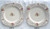 1930's ~ 1950's H&K (Tunstall England) Hand Decorated Roses With Gold Gilded Artwork Square Side Plate ONLY