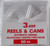 1970's FOCAL (K-MART) 5" (60m) Super 8 Film Reels Pack Of Three NEW Original Sealed Packaging