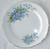 Early 1960's OLD ROYAL (Longton, England) Forget-Me-Not (Blue Myosotis) Flowers Teacup-Saucer-Side Plate (Available  Separately Or As A Trio)
