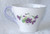1938 ~ 1966 English SHELLEY Hand Decorated "Violets" #13821 Teacup Saucer Side Plate Trio (Available Separately Or As A Trio)
