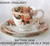 1930's ~ early 1940's ROUEN (England) Imari Styled  Art Deco Pattern 3830  Teacup Saucer Side Plate Trio (Pieces Offered Separately Or Together)