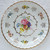 1940's Ex Drama Production Prop WOOD & SONS (ENGLAND) Avon Flowers With Heavy Gold Gilding Cake Presentation 9.75" Plate ONLY