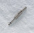 UNBRANDED TS Jack Plug (Knurled All Metal With Spring Cable Relief) NEW Old Stock