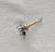 Vintage IRC (Australia) 25K Reverse Log (C) Rotary Potentiometer Slot Brass Shaft (NEW Old Stock)