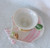 1980's BAYMARK AUSTRALIA Porcelain Seaside Shell Demi Teacup & Saucer//Side Plate Duo (Offered Separately Or As A Duo) USED Clean Undamaged