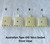 1980's ~ 1990's TELEPHONE Type 610 Female Socket (Select The Design)  USED Clean