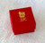 2013 ROYAL COLLECTION TRUST Queen Elizabeth (ER II) 60th Coronation Commerative Hand Decorated Pill Box (Bone China With 22ct Gold Gilding) Including Small Gold Printed Card And Original Box