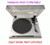 YAMAHA P200 Turntable Motor & Speed Control Board With Speed Switch SPARE PART  (Tested Working)