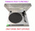 YAMAHA P200 Turntable 'SPEED SELECT' Front Panel Button SPARE PART  (USED Clean)