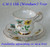 1960 ~ 1971 C.W.S. Ltd (WINDSOR) Longton, Stock-On-Trent ENGLAND Yellow Petal Flowers Teacup Saucer & Side Plate (Offered Separately Or As A Trio)