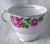 1945 ~ 1948 COLCLOUGH (England) Pink Wash With Pink/Red Rose Blooms (Pattern 6673) Hybrid Transfer & Hand Decorated Teacup & Saucer  Duo (Available Separately OR Together) 1945 ~ 1948 COLCLOUGH (England) Pink Wash With Pink/Red Rose Blooms (Pattern 6673) Hybrid Transfer & Hand Decorated Teacup & Saucer  Duo (Available Separately OR Together)