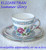 1960's ~ 1970's ELIZABETHAN (England) "Summer Glory"  Teacup Saucer Side Plate Trio (Pieces Offered Separately Or Together)
