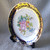 1960's ~ 1980's LIMOGES (France) M.N.P Porcelain 7.5" Floral Display Plate (Signed)