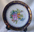 1960's ~ 1980's LIMOGES (France) M.N.P Porcelain 7.5" Floral Display Plate (Signed)