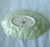 1935 ~ 1960's CARLTON WARE (England) 9" x 5.5" Oval Cabbage Leaf Table Dish (Vegetable Green)