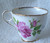 1940's ~ 1950's ROYAL STAFFORD (England) "Berkeley Rose"  Hand Decorated Teacup Saucer Side Plate Trio (Pieces Offered Separately Or Together)