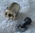 Brass CONTROL SHAFT ADAPTER 1/4" Female To Threaded Bolt USED Clean