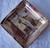 1930 ~ 1951 NEW HALL (Hanley UK) Dickens Themed Hand Decorated Square Utility Dish