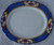 1933+ ROYAL PARAGON (England) Royal Blue Floral Decoration OVAL Teacup, Saucer And Side Plate (Six Trio's Available Together Or As Separate Pieces)