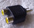 RCA Male Plug To 2x RCA Female Sockets (Analog Video Adapter - Take Off) NEW Old Stock