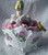 Mid 1950's  SANDIZELL Herr Höfner (Saxony Germany)  "Dresden Lace" Porcelain Noble Lady Receiving Visitors