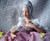 Mid 1950's  SANDIZELL Herr Höfner (Saxony Germany)  "Dresden Lace" Porcelain Noble Lady Receiving Visitors