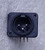 SWITCHCRAFT (?) PLASTIC 3 Pin XLR Socket Chassis R/A PCB Mounting USED Clean