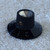 UNBRANDED Black Skirted 30.25mm OD Decadic KNOB (Standard 1/4" Shaft With Single Grub Screw) USED Clean