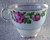 1945 ~ 1948 COLCLOUGH (England) Pale Blue Wash With Red Rose Blooms Hybrid Decorated Teacup Saucer Side Plate Trio (Available Separately OR Together)
