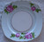 1945 ~ 1948 COLCLOUGH (England) Pale Blue Wash With Red Rose Blooms Hybrid Decorated Teacup Saucer Side Plate Trio (Available Separately OR Together)