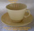 1940's WOODS WARE (England) JASMINE Lemon Yellow Teacup & Saucer Duo (Available Seperately)