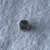 UNBRANDED KNOB (Bright Finish Aluminium) 14.75mm Diameter x 18.5mm Height 1/4" Round Shaft With A Single Grub Screw) NEW Old Stock